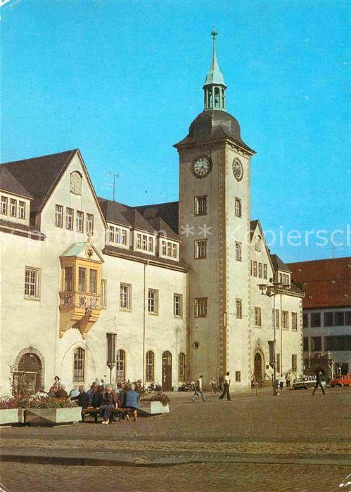 Freiberg Sachsen Obermarkt Rathaus