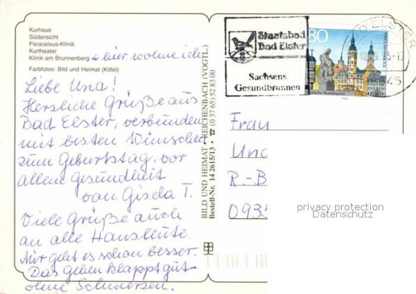 Bad Elster Kurhaus Paracelsus Klinik Kurtheater Kl – Bild 2