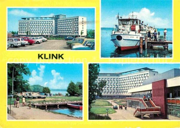 Klink Waren FDGB Ferienobjekt Erholungsheim MS Font