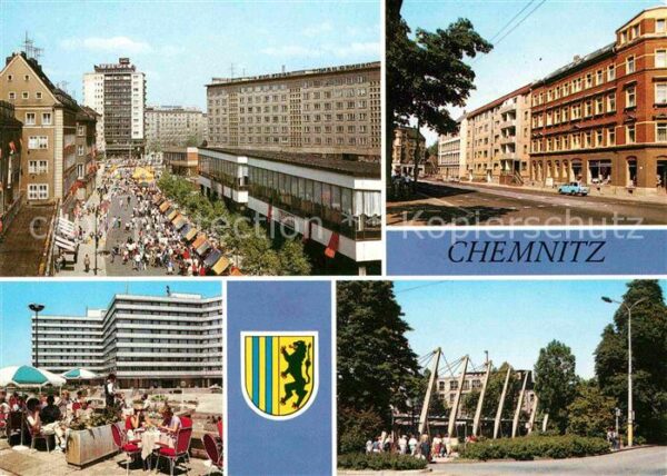 Chemnitz Klosterstrasse Mühlenstrasse Hotel Kong