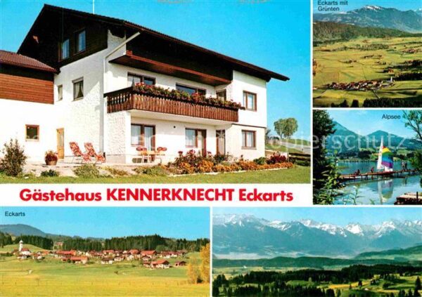 Eckarts Allgaeu Gästehaus Kennerknecht Blick zum Grünte