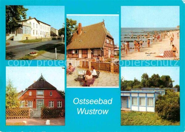 Wustrow Ostseebad FDGB Ferienheim Helgoland Cafe Sonnenho