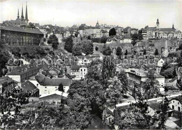 LUXEMBOURG  Luxemburg Faubourg du Grund et Ville Haute