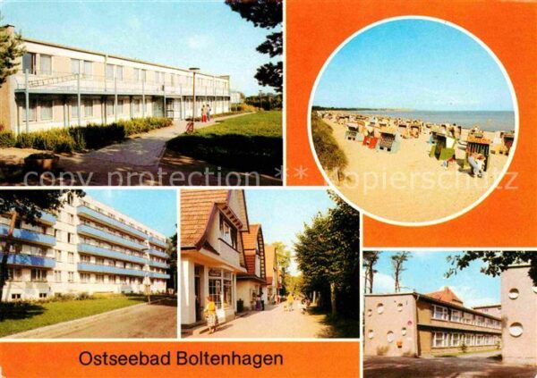 Boltenhagen Ostseebad FDGB Urlauberdorf Strand FDGB Erholungs