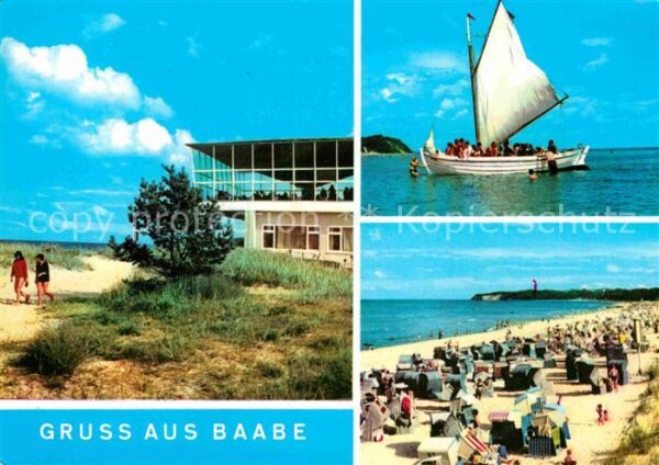 Baabe Ostseebad Ruegen Restaurant Inselparadies Ausflugssegler