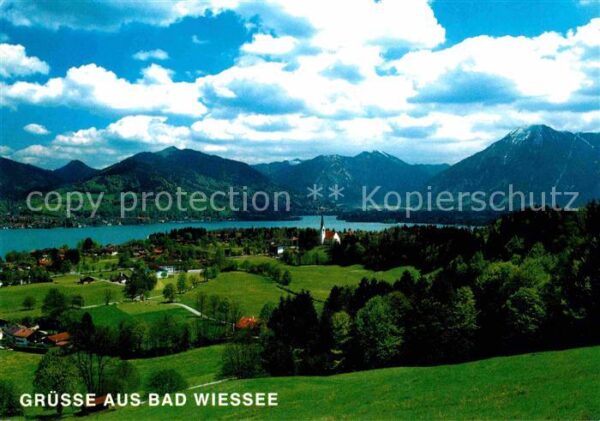 Bad Wiessee Panorama Blick von Prinzenruhe Wallberg