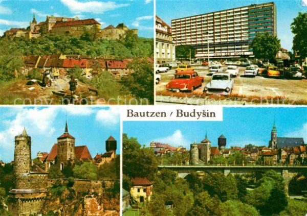 Bautzen Ortenburg Hochhaus Platz der Roten Arme