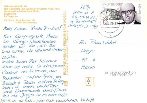 Koenigs-Wusterhausen Heinrich Heine Strasse HO Gaststätte St – Bild 2