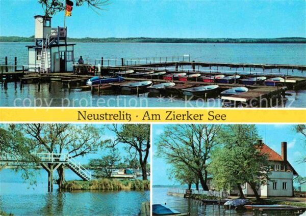 Neustrelitz Zierker See Bootsanleger