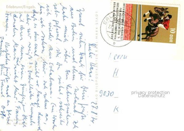 Erlabrunn Erzgebirge Bergarbeiter Krankenhaus – Bild 2