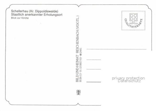 Schellerhau Blick zur Kirche – Bild 2