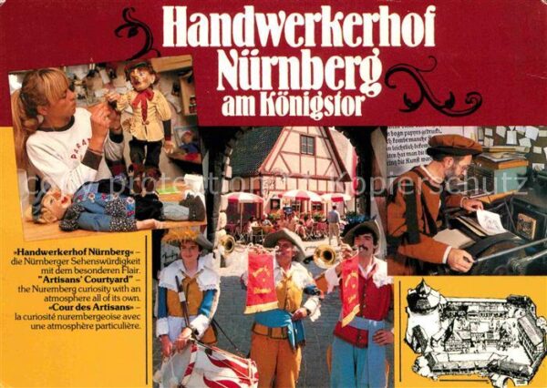 Nuernberg Handwerkerhof am Königstor