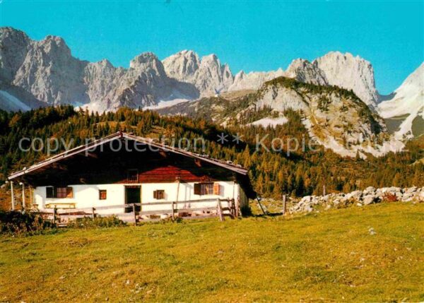 Elmau Wochenbrunnalm gegen Gruttenhütte Ellma