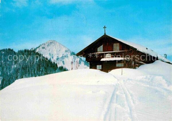 Bad Wiessee Berggasthof Auer Alm mit Fockenstein Wi