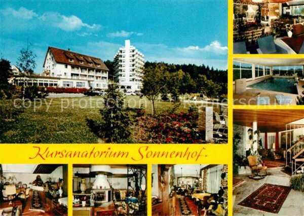 Freudenstadt Kursanatorium Sonnenhof Höhenluftkurort