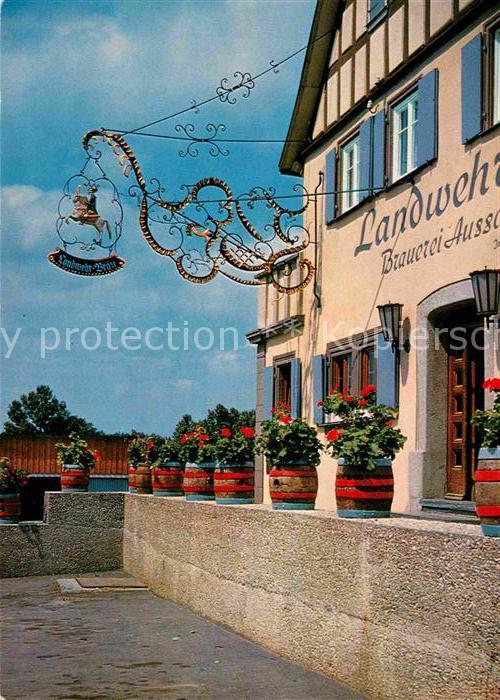 Reichelshofen Brauerei Ausschank Landwehr Bräu Gastst