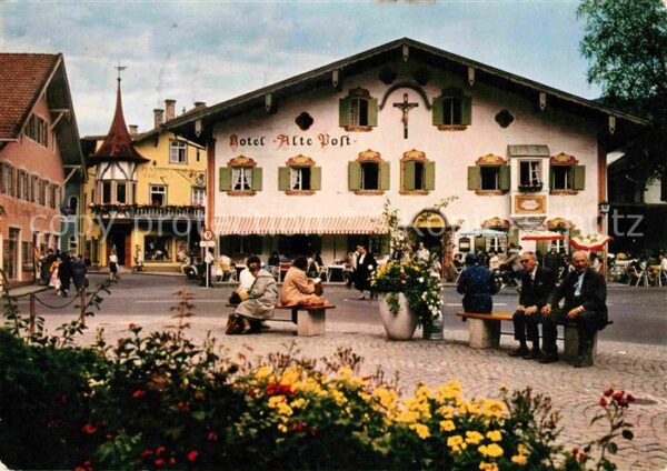 Oberammergau Dorfplatz Hotel Restaurant Alte Post