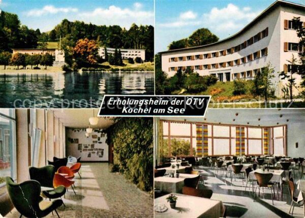 Kochel See Erholungsheim der ÖTV Kochelsee