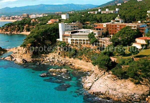 Playa de Aro Cataluna Hotel Capraig Costa Brava Küste Flieger