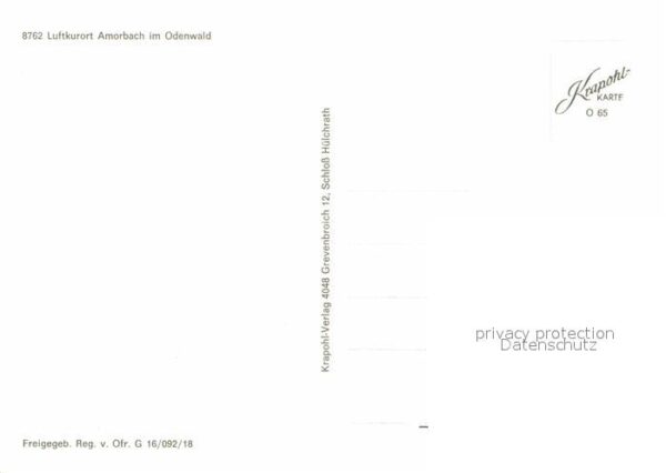Amorbach Miltenberg Luftkurort im Odenwald Fliegeraufnahme – Bild 2