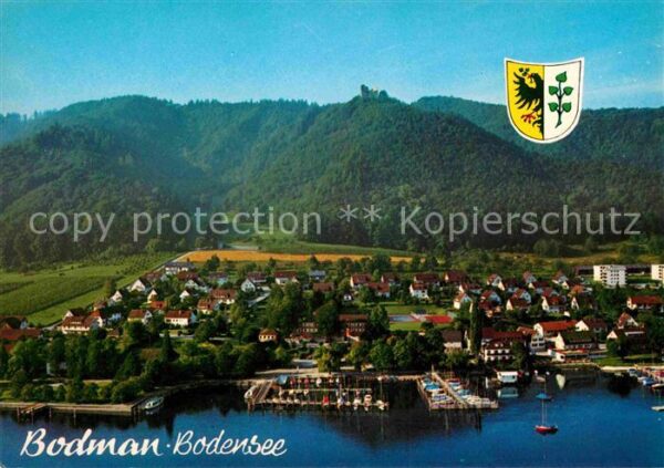 Bodman-Ludwigshafen Bodensee Fliegeraufnahme