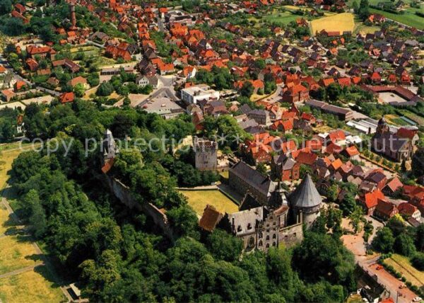 Bad Bentheim Hotel Grossfeld Schlosspark Fliegeraufn