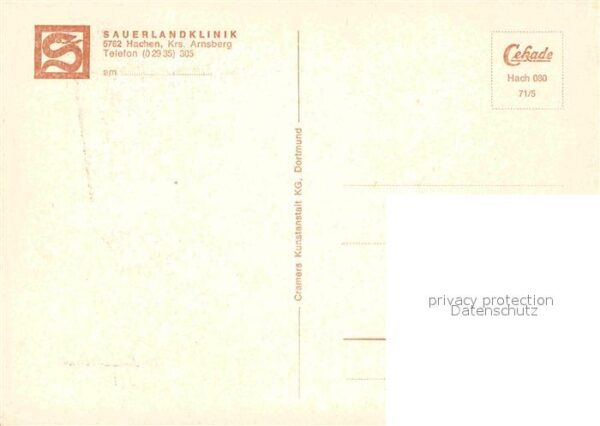 Hachen Sauerland Sauerlandklinik – Bild 2