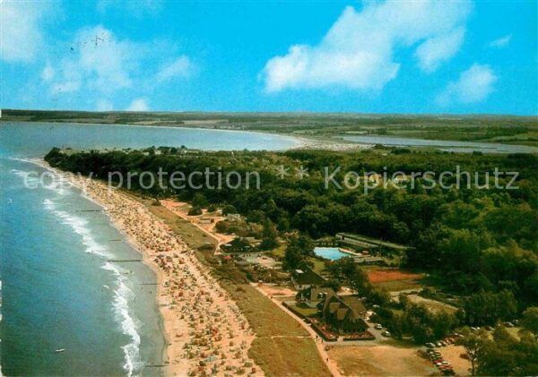 Hohwacht Ostseebad Strand Meerwasserbrandungsbad Fliegerau