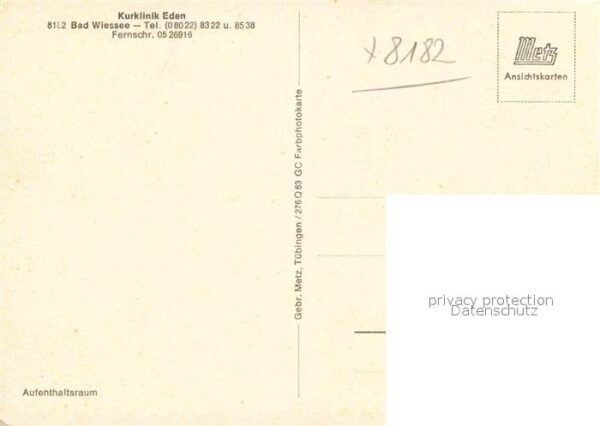 Bad Wiessee Kurklinik Eden Aufenthaltsraum – Bild 2