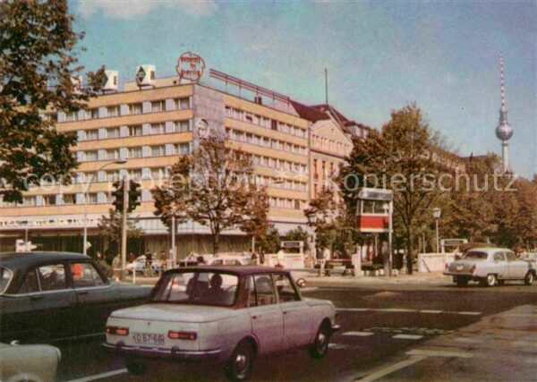 Berlin Interhotel Unter den Linden Fernsehturm