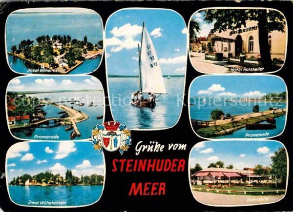 Steinhuder Meer Insel Wilhelmstein Promenade Segeln Hot