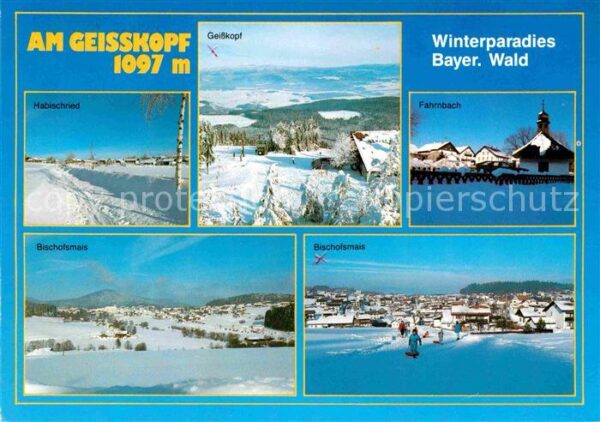 Bischofsmais Wintersportplatz am Geisskopf Bayerisch
