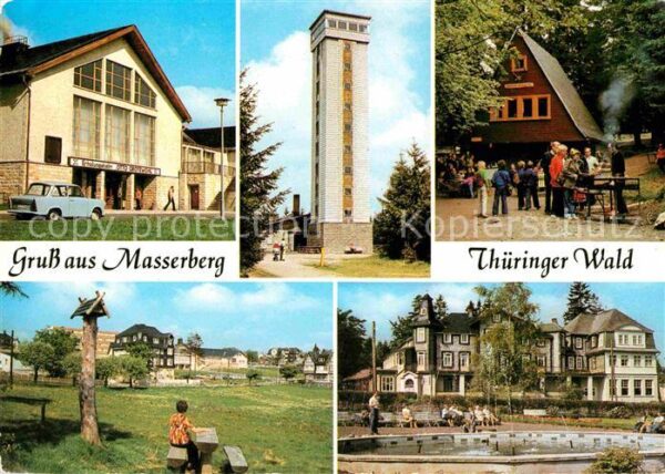 Masserberg FDGB Erholungsheim Otto Grotewohl Renns