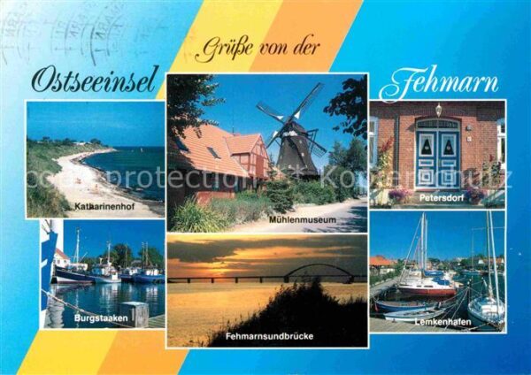 Fehmarn Ostseeinsel Katharinenhof Strand Burgst