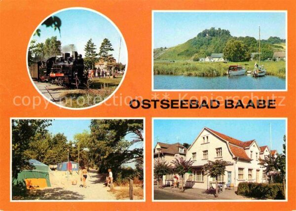 Baabe Ostseebad Ruegen Schmalspurbahn Moritzburg Campingplatz