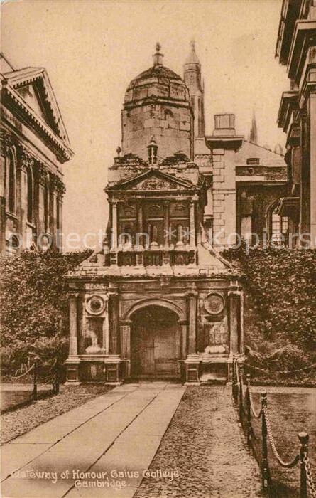 Cambridge Cambridgeshire Gateway of Honour Gaius College