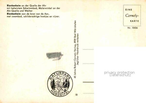 Blankenheim Ahr Quelle der Ahr Schwimmbad Malerwinkel W – Bild 2