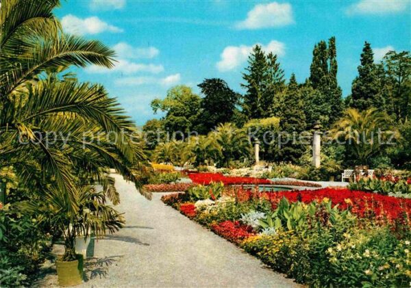 Bad Pyrmont Palmengarten im Kurpark