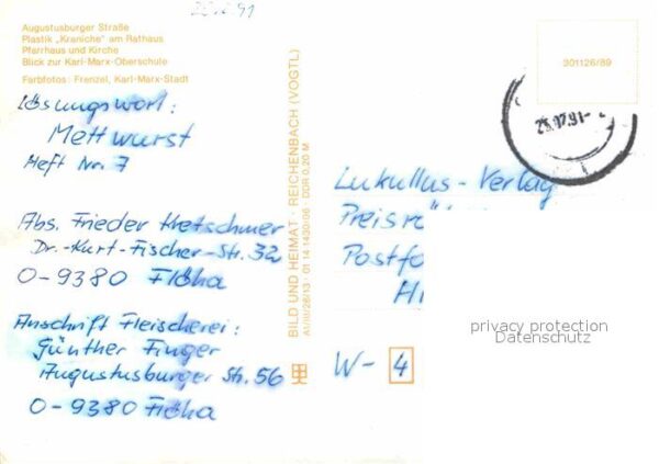 Floeha Augustusburger Strasse Pfarrhaus Rathau – Bild 2