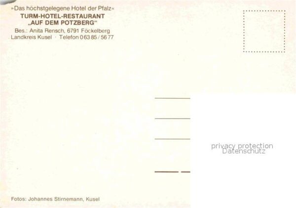 Foeckelberg Turm-Hotel Auf dem Potzberg – Bild 2