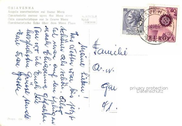 Chiavenna Mera  Fluss – Bild 2