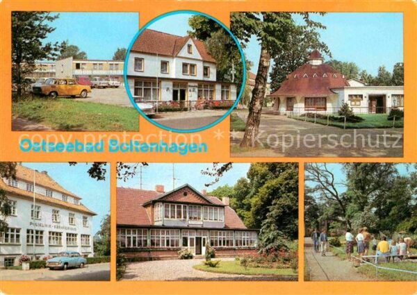 Boltenhagen Ostseebad Kurverwaltung Pavillon-Bar Minigolf