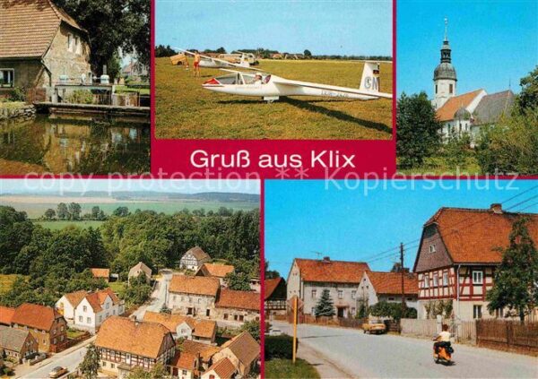 Klix Bautzen Mühlgraben Segelflugplatz Kirche