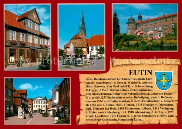 Eutin Hof-Apotheke Marktplatz Sankt Michaelis