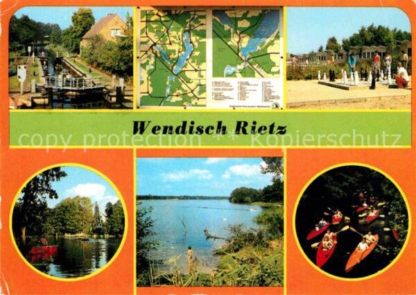 Wendisch Rietz Schleuse Husarenbucht Scharmützelsee