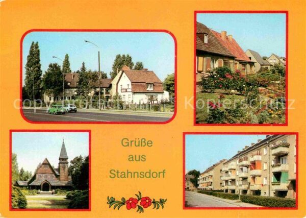 Stahnsdorf Siedlungshäuser Heinrich-Zille-Strasse
