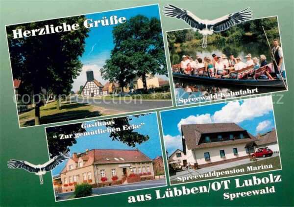 Luebben Spreewald Spreewald-Kahnfahrt Gasthaus Zur gemütl