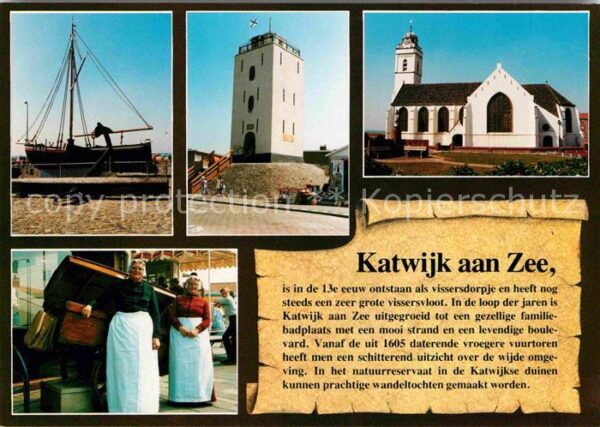 Katwijk aan Zee Kirche Leuchtturm