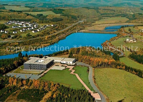 Biggesee Jugendherberge Fliegeraufnahme