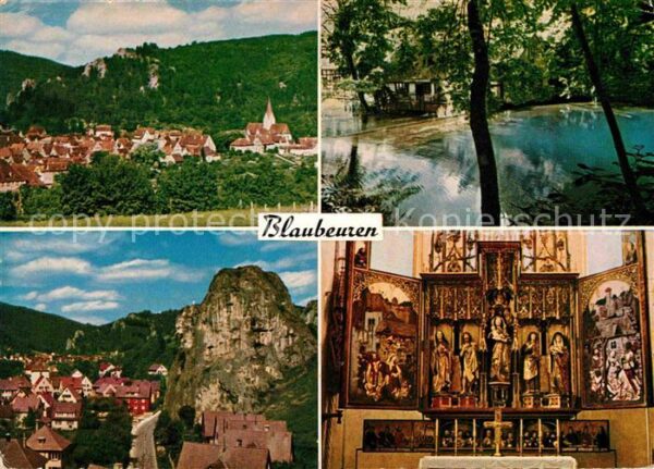 Blaubeuren Blautopf Klötzle Blei Klosterkirche